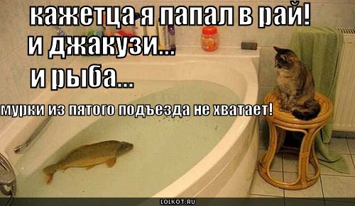 попал в рай