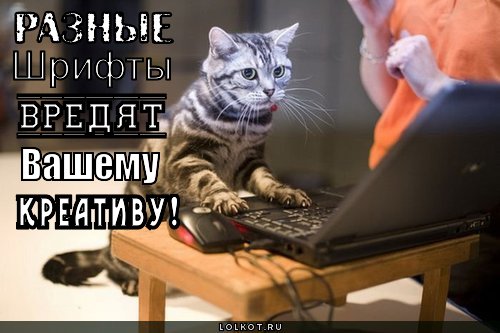 разные шрифты