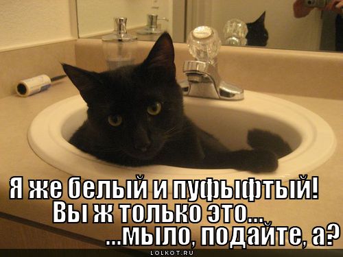 мыло подайте