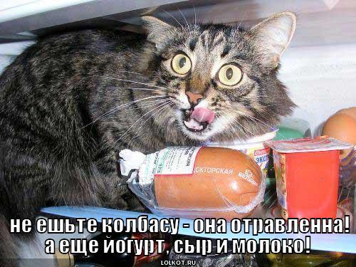 не ешьте колбасу