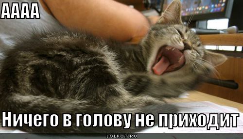 в голову не приходит!