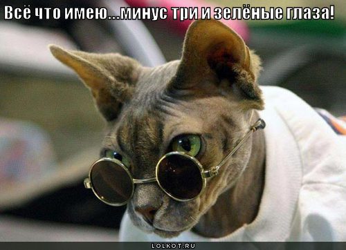 зелёные глаза