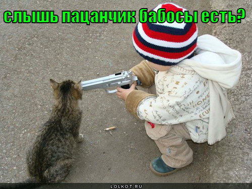 бабосы есть?