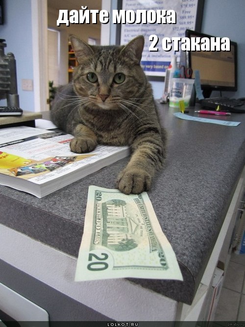 дайте молока
