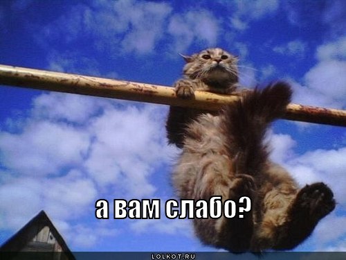 а вам слабо?