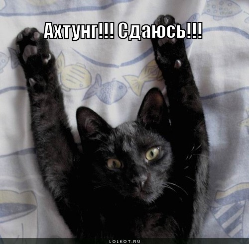 ахтунг!!! сдаюсь!!!
