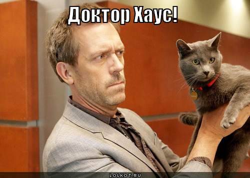 доктор хаус!