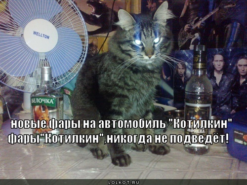 фары "котилкин"