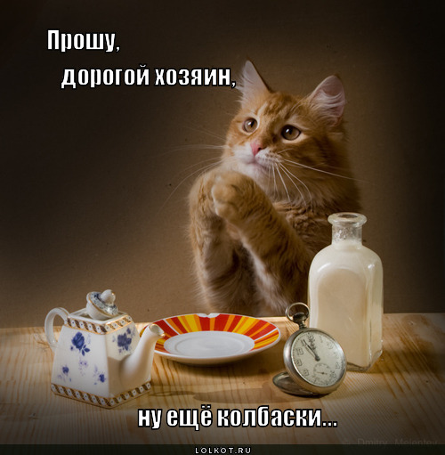 ну ещё колбаски...