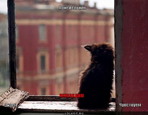 понедельник 